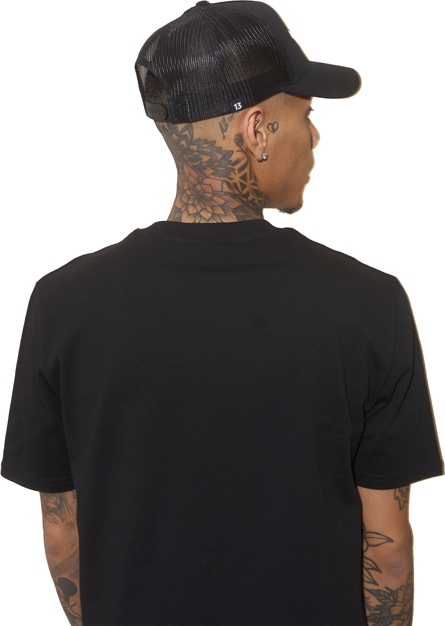 GORRA UNISEX RETRO BLACK