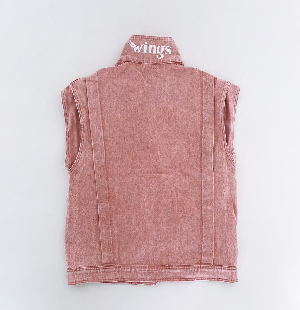 CHALECO DENIM OVERSIZE