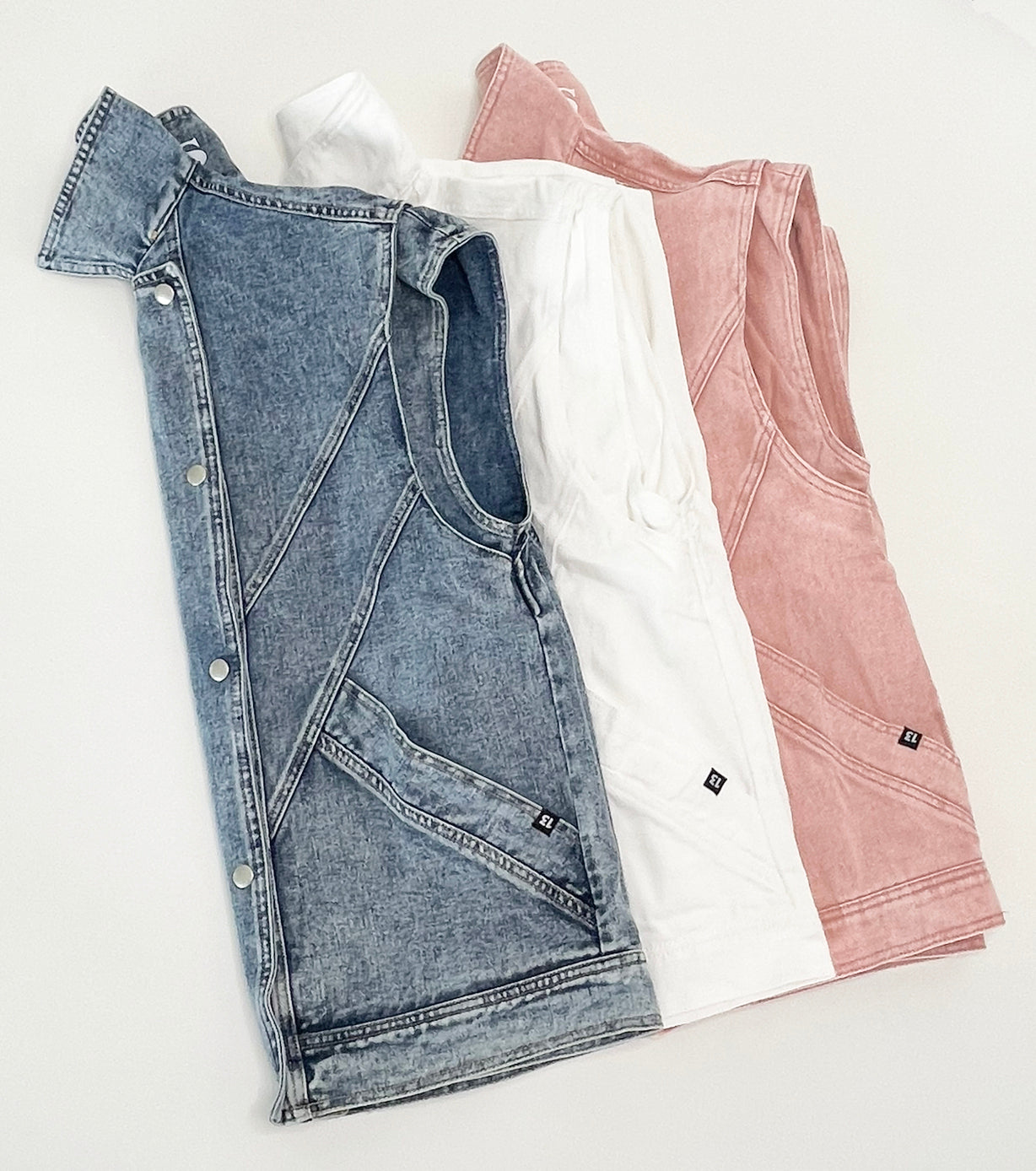 CHALECO DENIM OVERSIZE