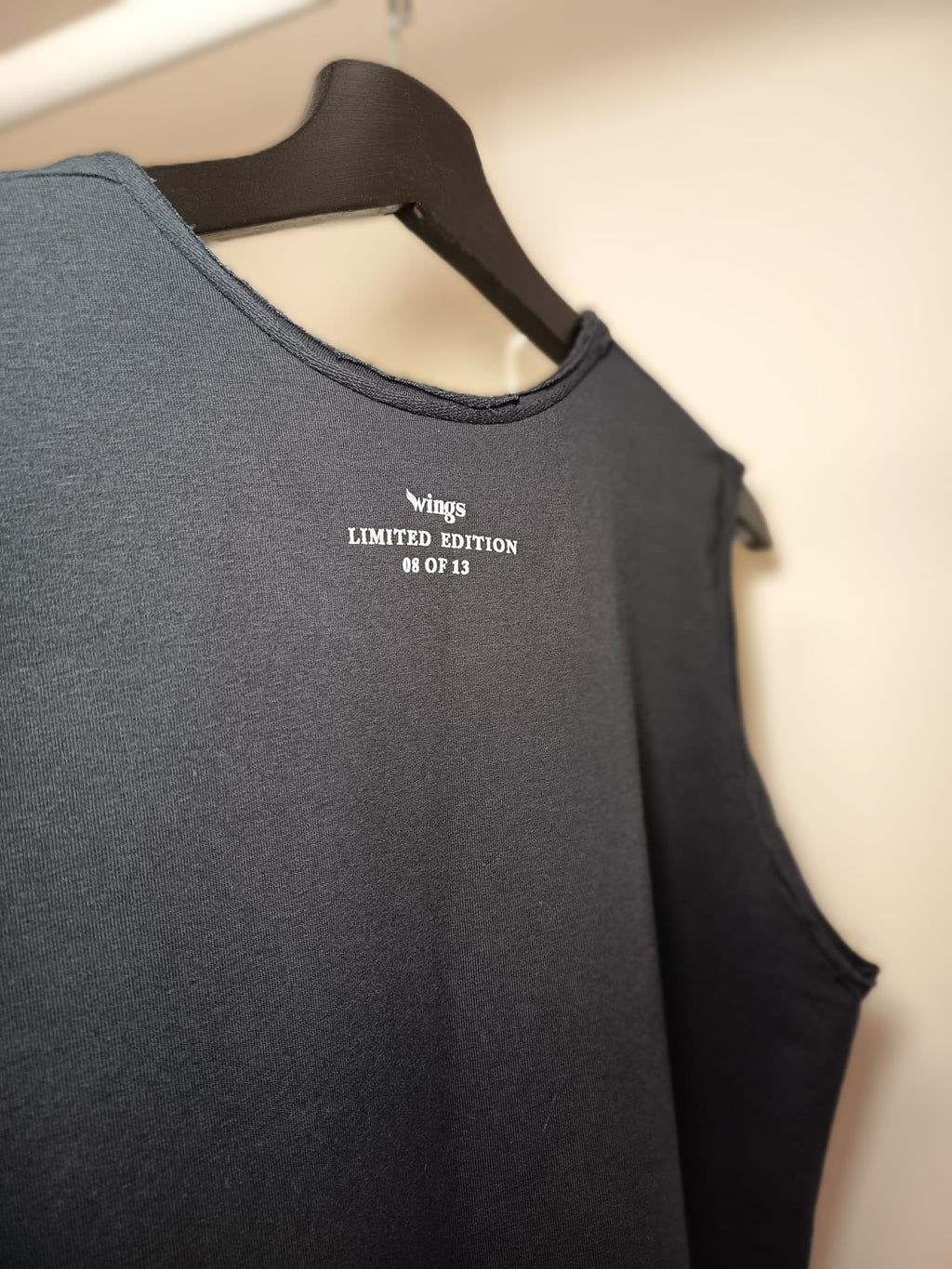 VESTIDO COTTON "WINGS SKULL" - LIMITED EDITION -