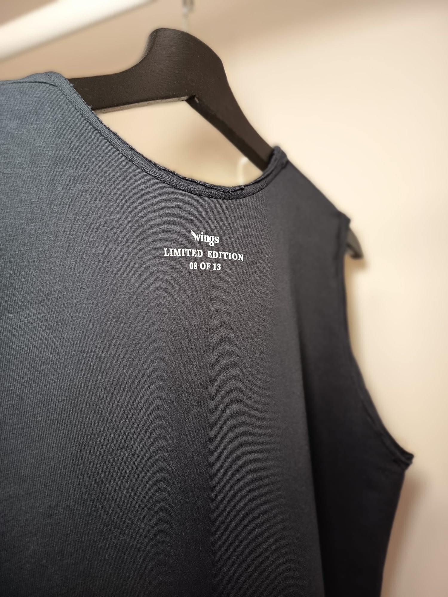 VESTIDO COTTON "WINGS SKULL" - LIMITED EDITION -