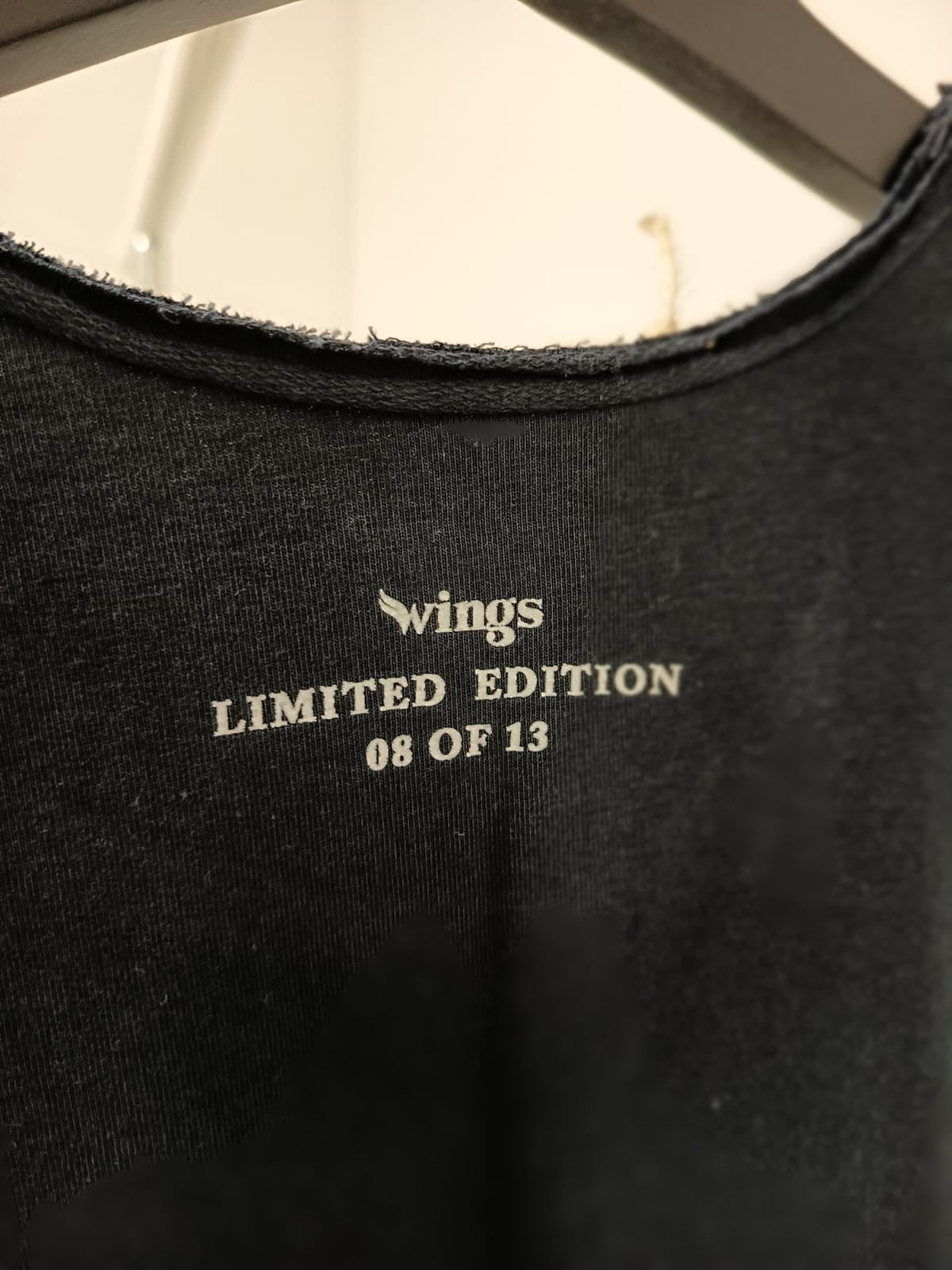 VESTIDO COTTON "WINGS SKULL" - LIMITED EDITION -