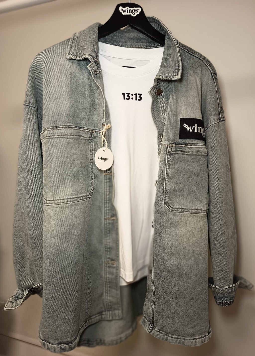 OVERSHIRT DENIM AMPLIA