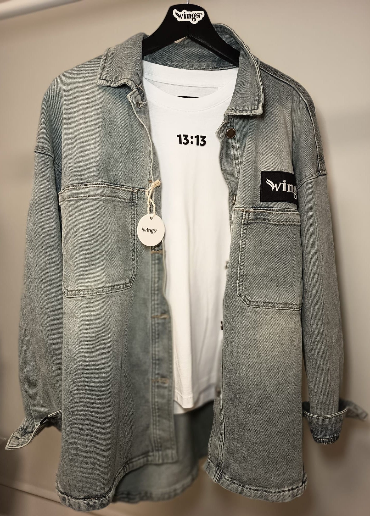 OVERSHIRT DENIM AMPLIA