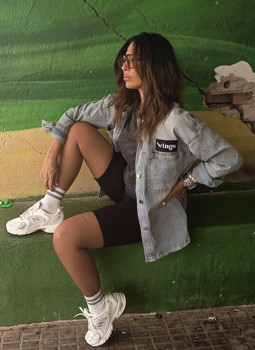 OVERSHIRT DENIM AMPLIA