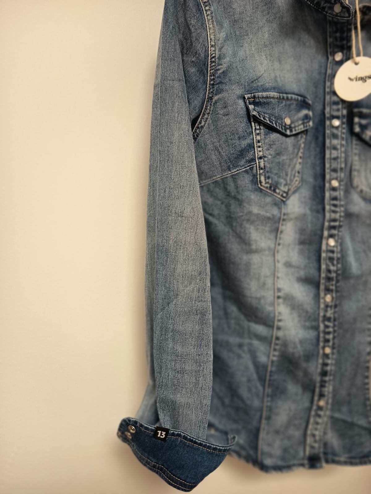 DENIM SHIRT WINGS -50% DTO.
