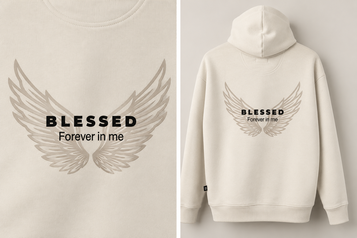 BLESSED WINGS "TAUPE"