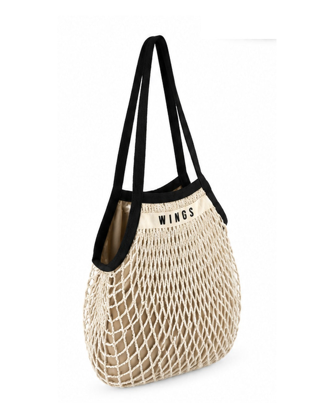Bolso NET WINGS Natural & Black